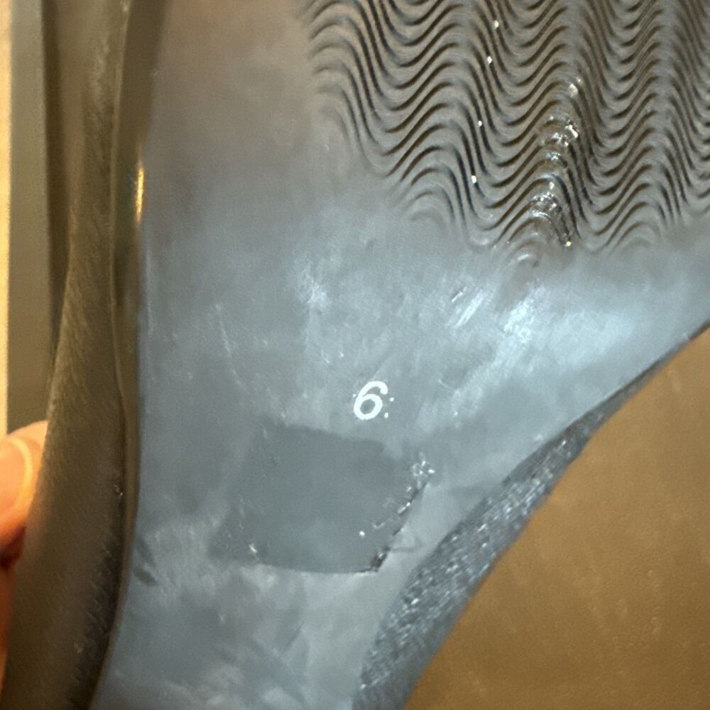 Marc Joseph New York Womens Midtown Pumps US 6 Black Leather Round Toe - Picture 7 of 11